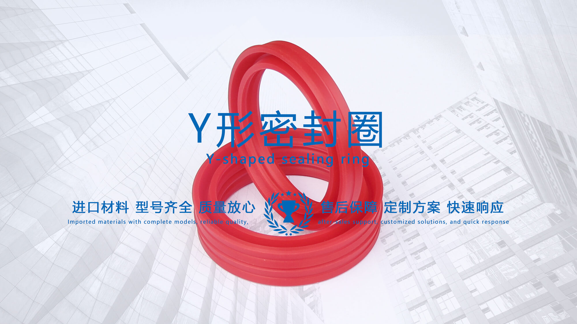 y型密封圈（又Y形密封圈，Y形圈，Y型圖或唇形密封圈，密封件油封膜片） (2)