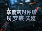 車削密封件安裝失敗案例丨工程師最怕的3個操作錯誤??？